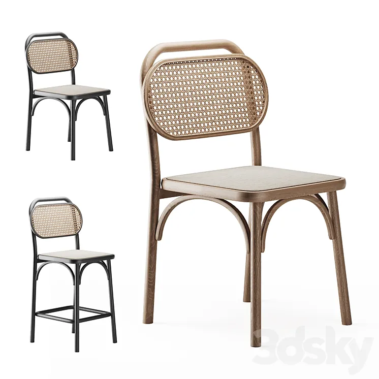 Chair Doriane 3DS Max Model
