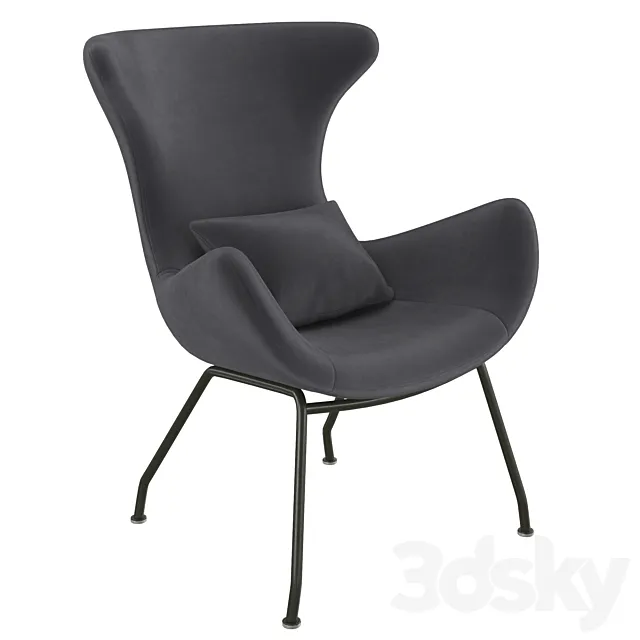 Chair Egg Vanda 3ds Max