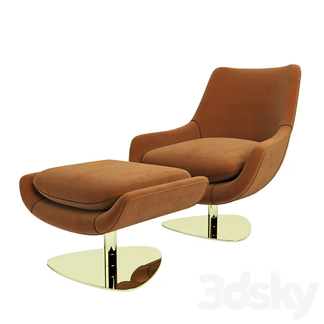 Chair Elba by Domkapa 3DSMax File