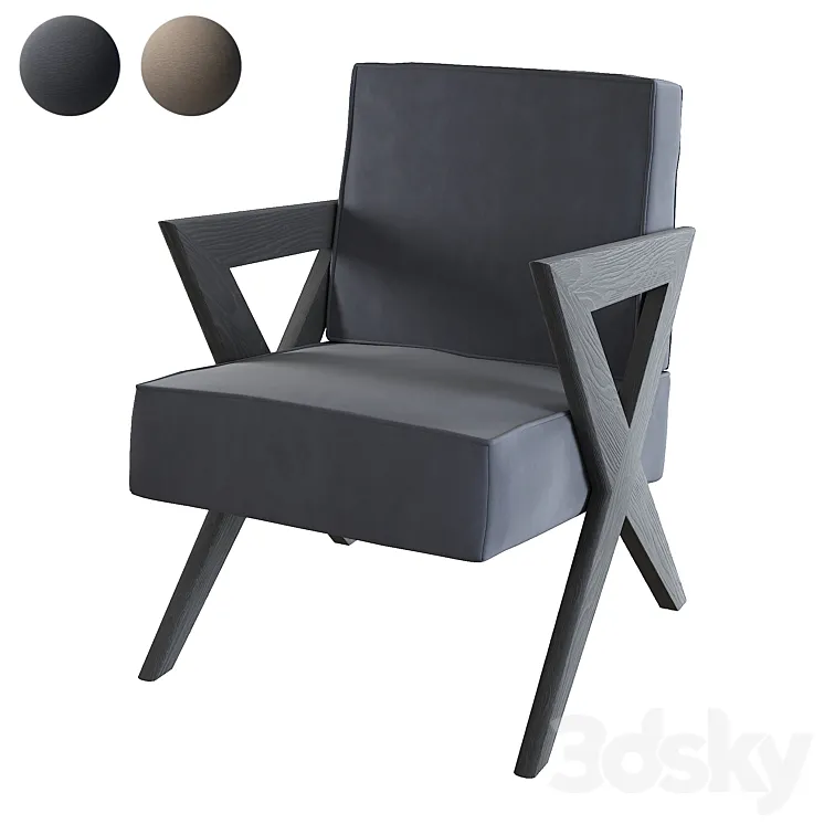 Chair Felippe by Eichholtz 3DS Max