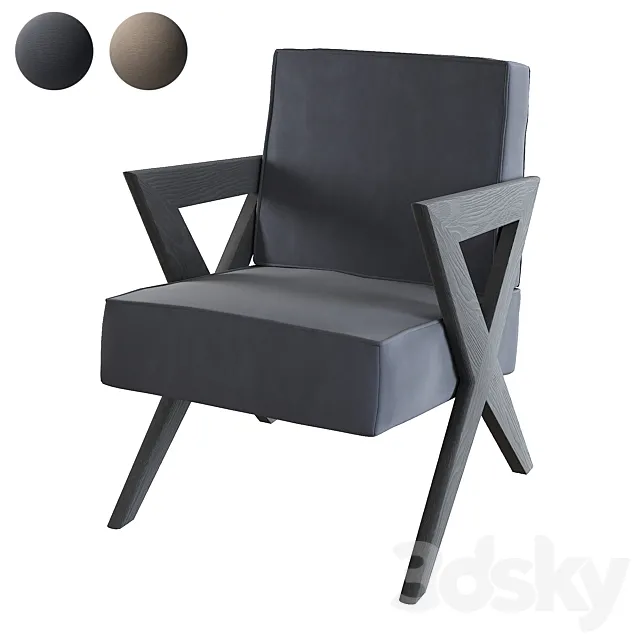 Chair Felippe by Eichholtz 3DSMax File