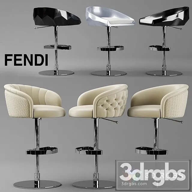 Chair Fendi Bar Chair 3dsmax Download