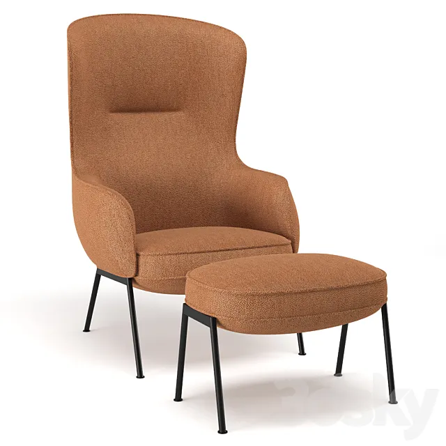 Chair Fogia Mame 3ds Max
