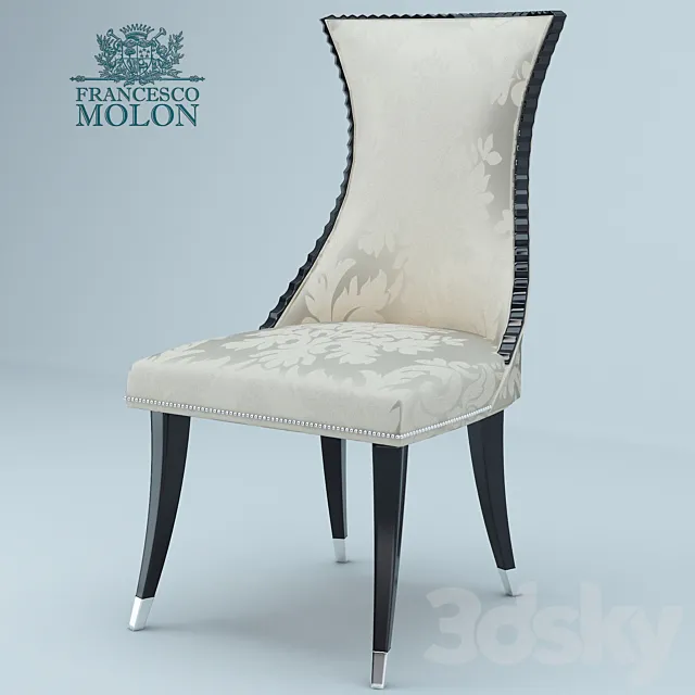 chair Francesco Molon P528 3DS Max Model