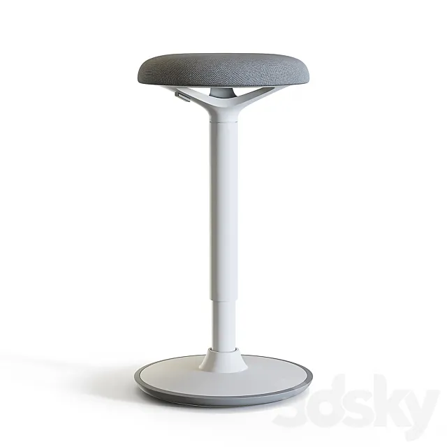 chair Fully Luna Standing Desk Stool 3DSMax File