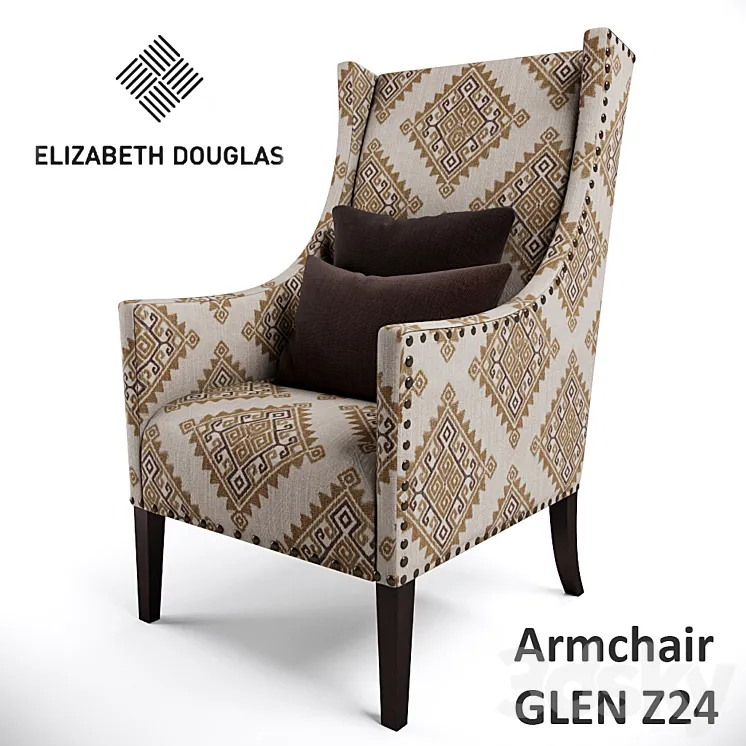 Chair Glen Z24 Elizabeth Douglas 3DS Max