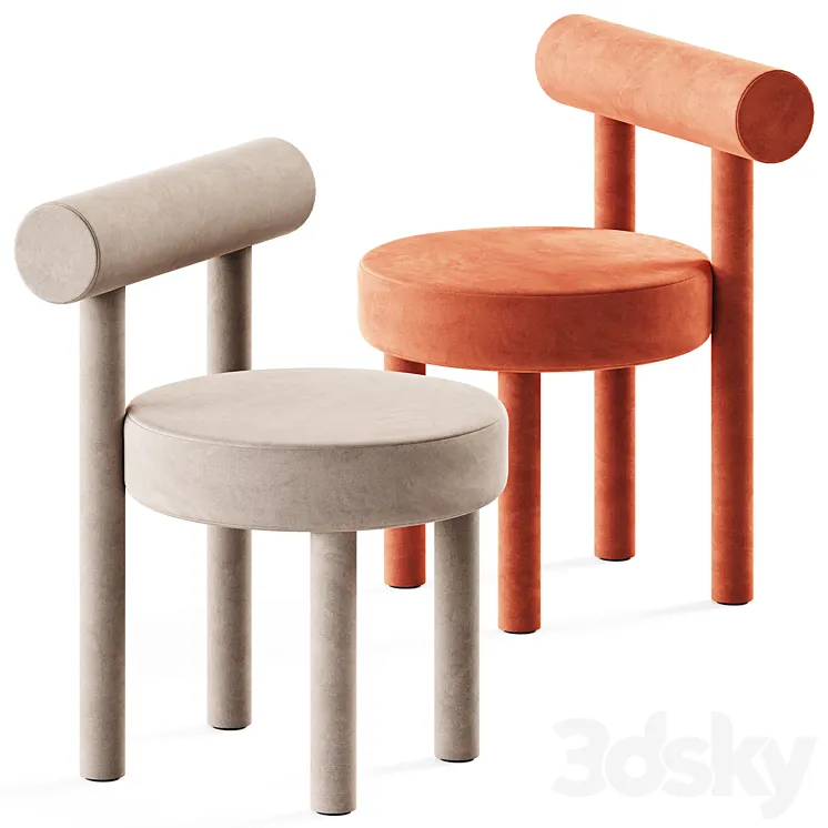Chair Gropius CS1 by Noom 3DS Max Model