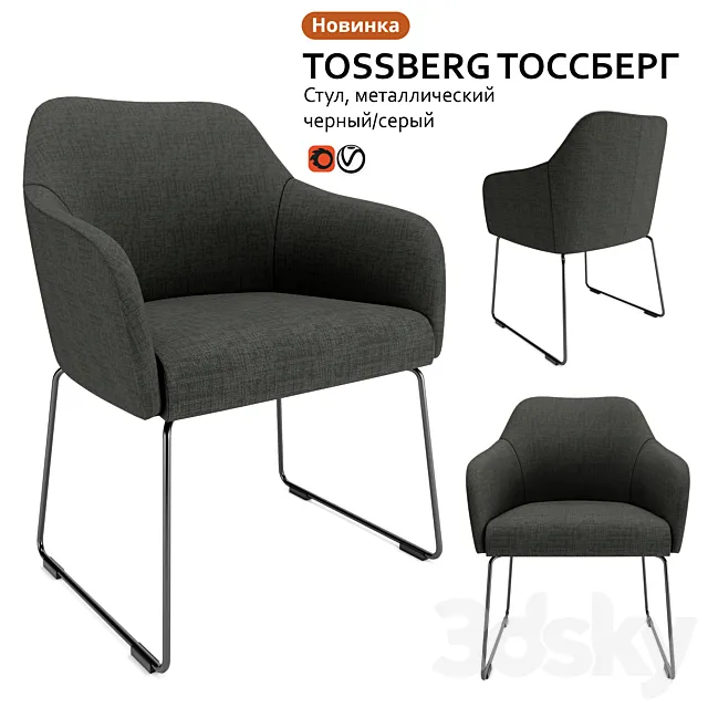 Chair IKEA TOSSBERG TOSSBERG 3DS Max Model