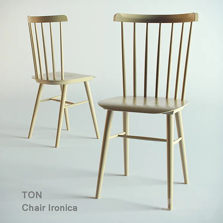 Chair Ironica TON 3DS Max