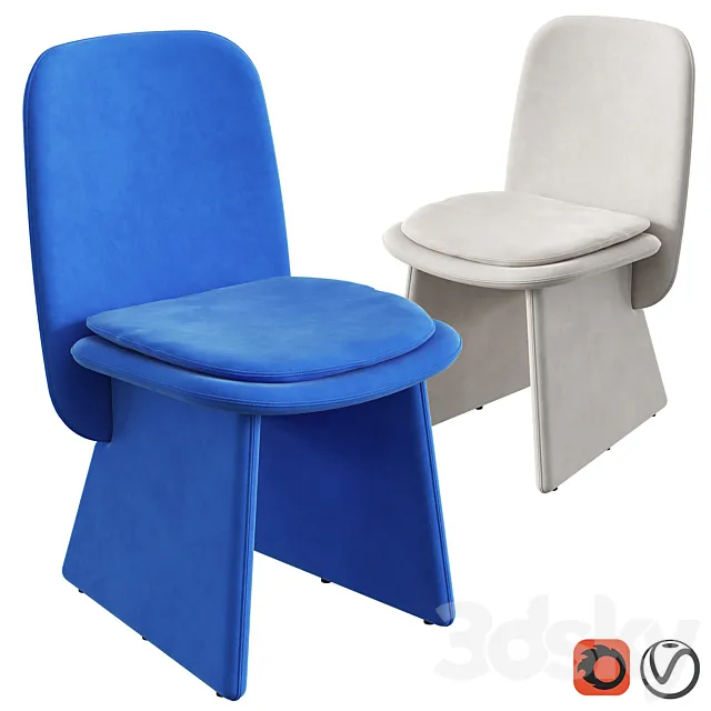 Chair JODIE by Baxter 3ds Max