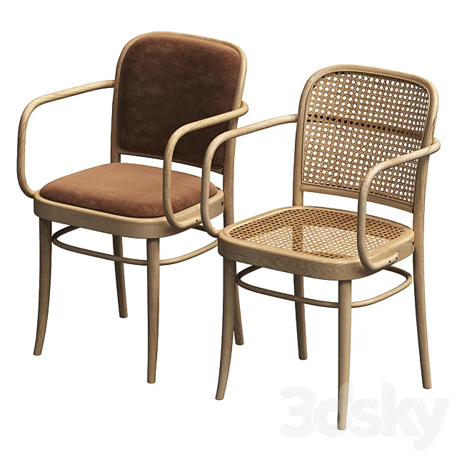 Chair JOSEF HOFFMANN 811 3ds Max