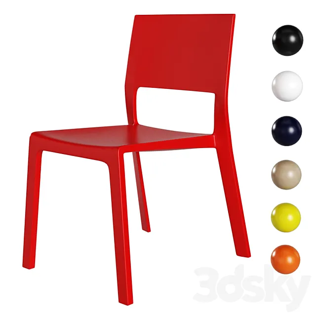 Chair Juno Arper 3ds Max