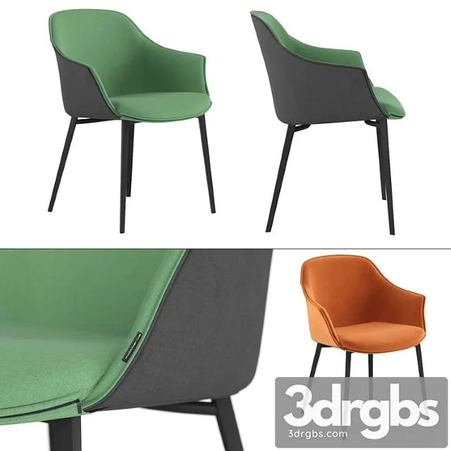 Chair kedua metal legs by mobliberica 2 3dsmax Download