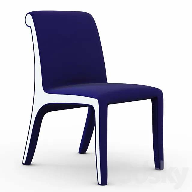 Chair Lady 3DS Max Model