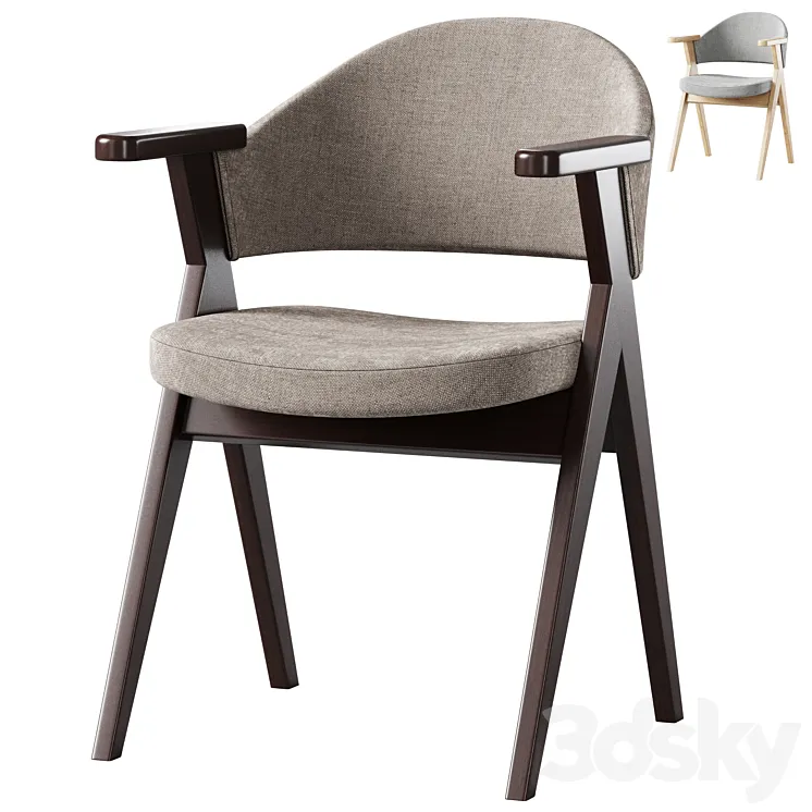 Chair Lester by deephouse 3DS Max Model