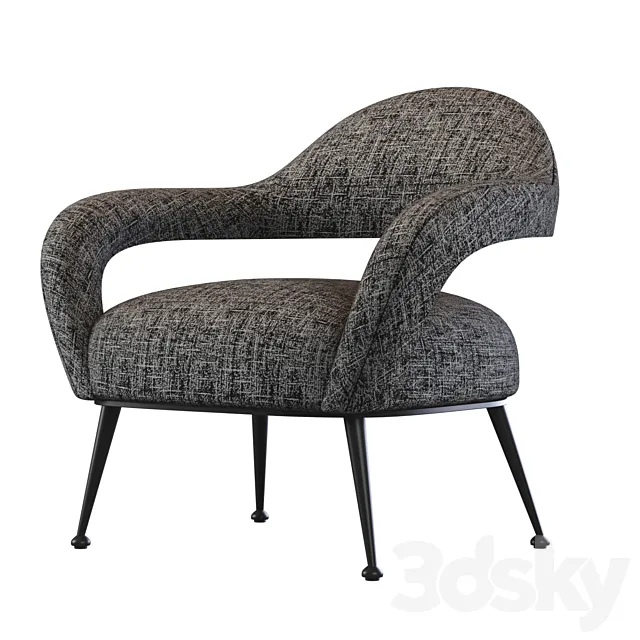 CHAIR LOMBARDI eichholtz 3ds Max