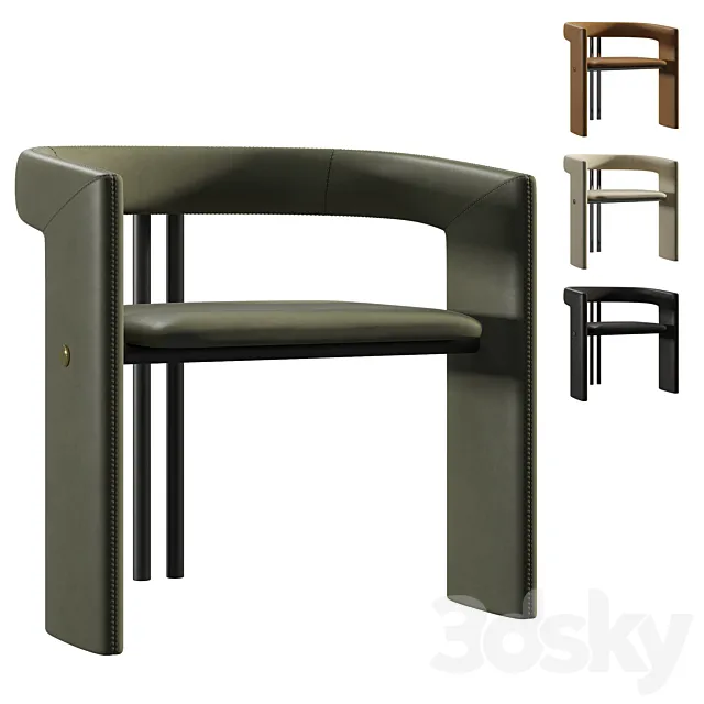 Chair LS27 by Luca Stefano 3ds Max