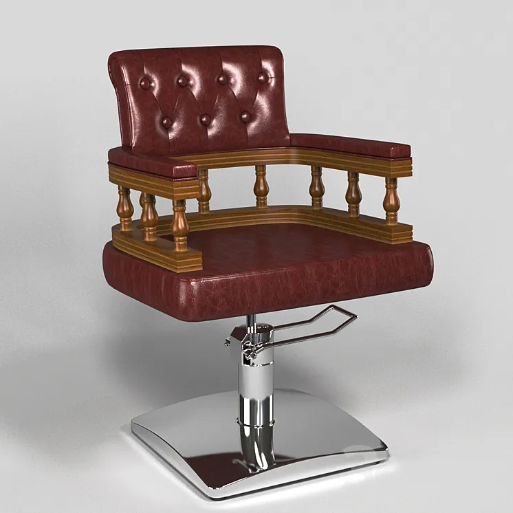 Chair MD 170 grooming Madison 3DS Max