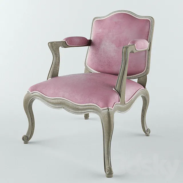 chair MIS EN DEMEUR Brienne 3DS Max Model