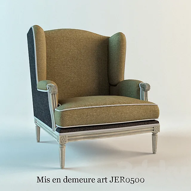 chair Mis en demeure art_JER0500 3ds Max