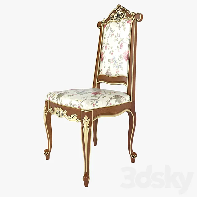 Chair Modenese Gastone Art 12503 3DSMax File