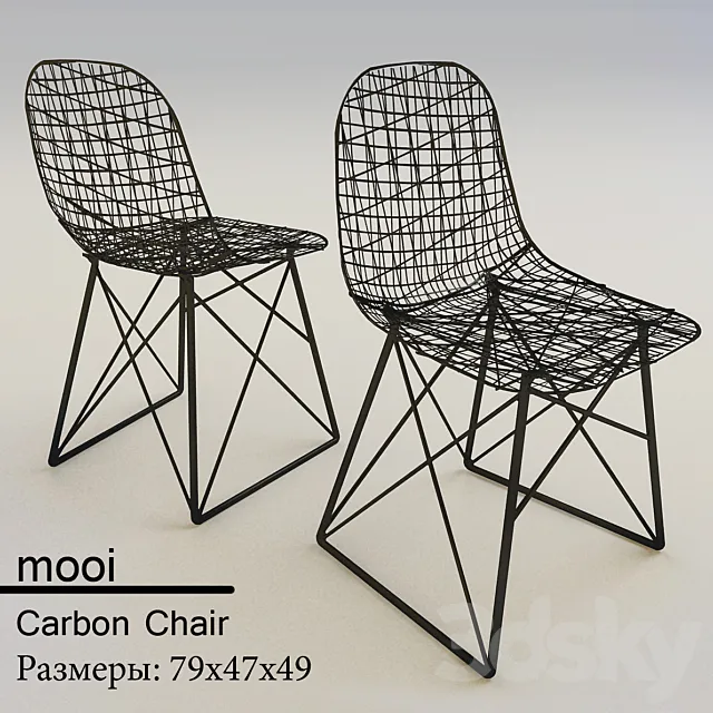 Chair Moooi Carbon Chair 3DSMax File