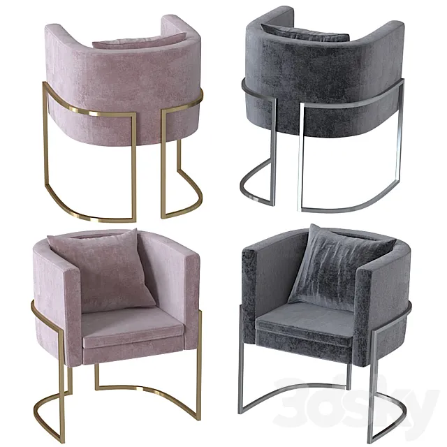 Chair Morocco Konoli 3ds Max