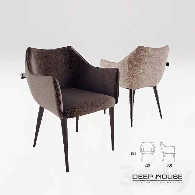 Chair Moscow Deep house 3DSMax File