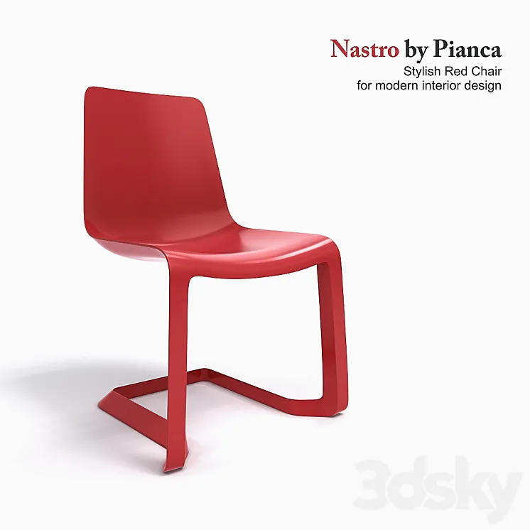 Chair Nastro by Pianca 3DS Max