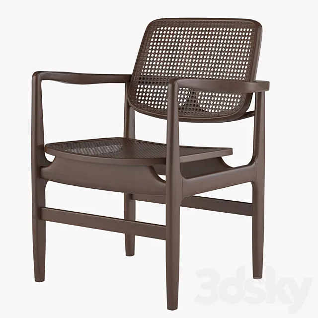 Chair Oscar LinBrasil 3ds Max