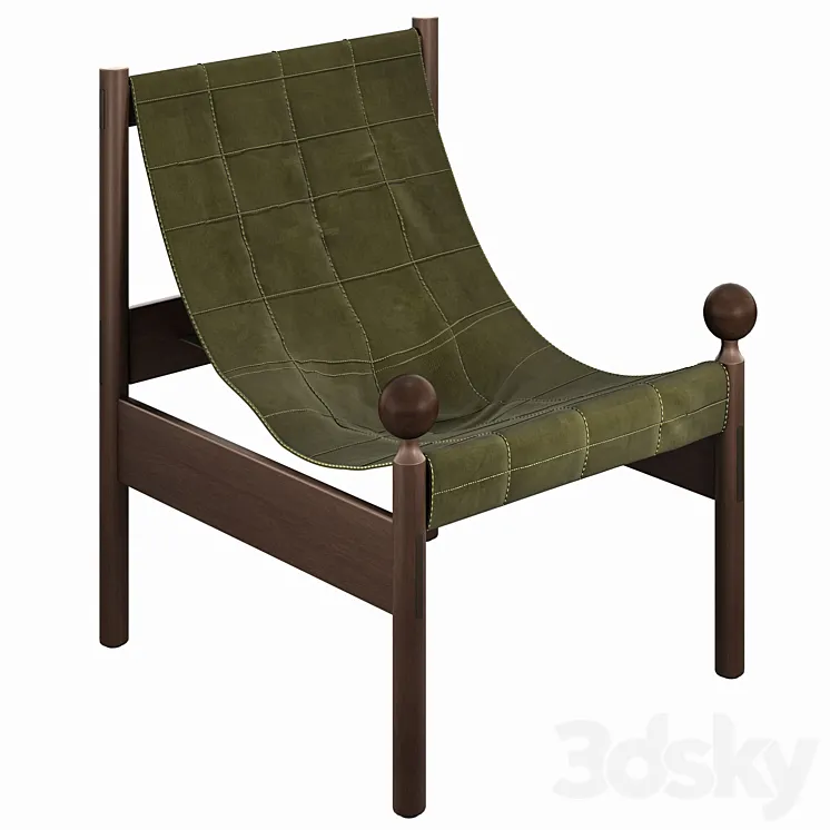 Chair Ouro Preto 3DS Max Model