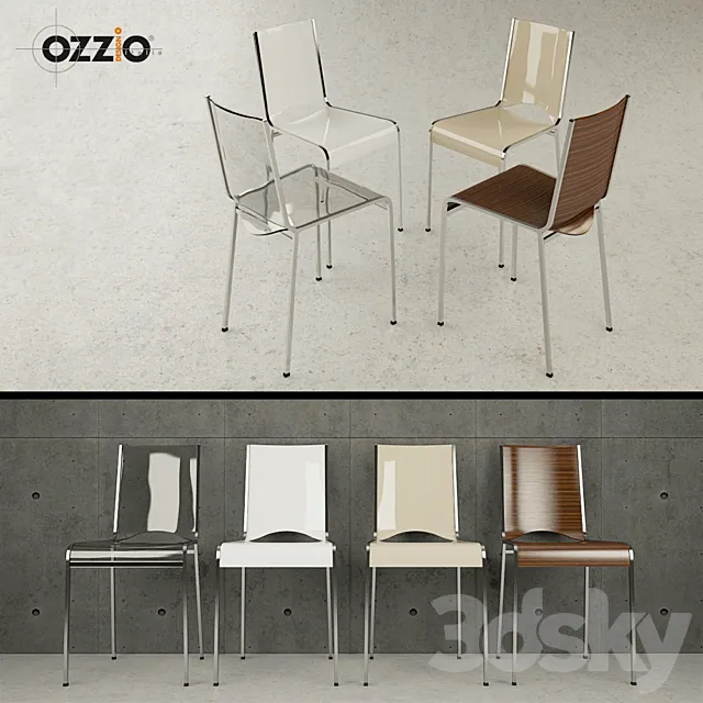 Chair Ozzio Kai S400 3ds Max