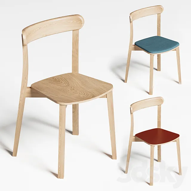 Chair Paged ICHO A-4420 3ds Max