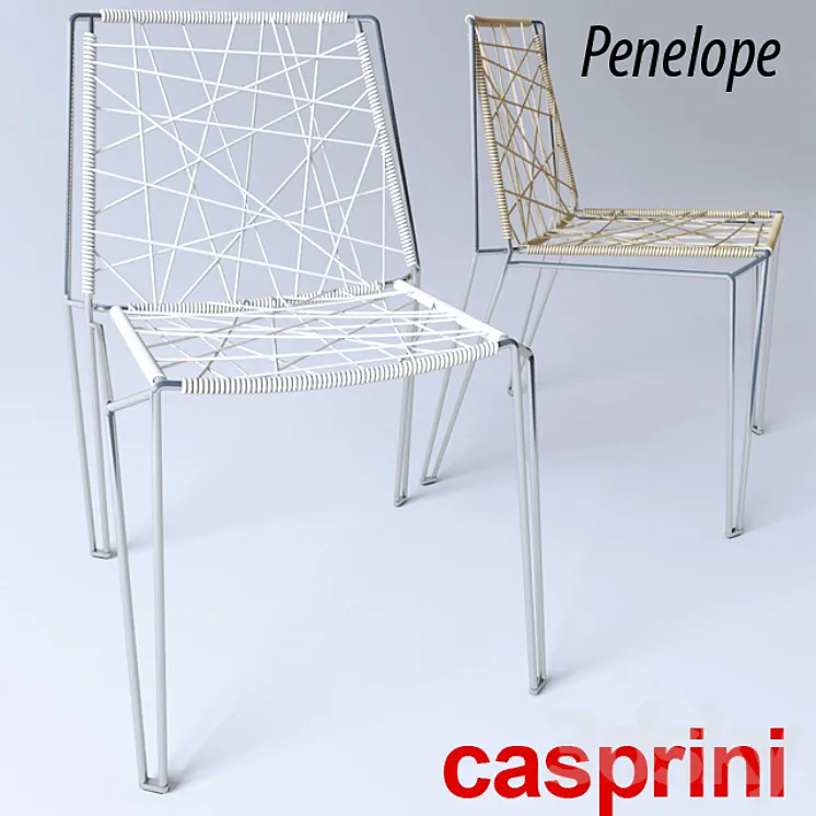 Chair Penelope CASPRINI 3DS Max