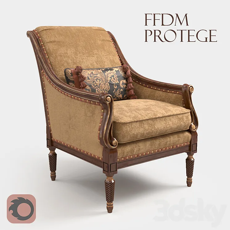 Chair: Protege Brand: FFDM 3DS Max