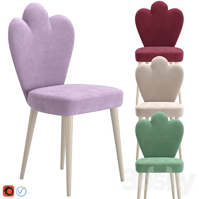 Chair Quinny Unterzo 3ds Max