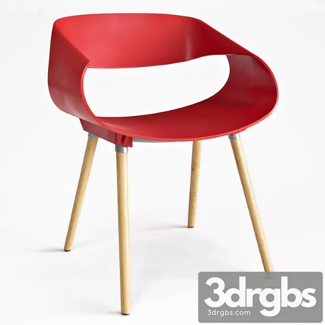 Chair range red 2 3dsmax Download