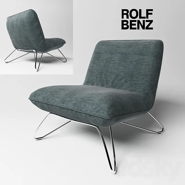Chair Rolf Benz 394 3DSMax File