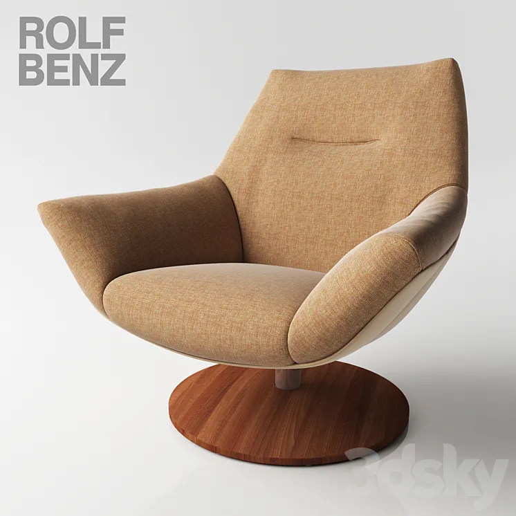Chair ROLF BENZ 566 3DS Max