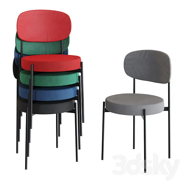 Chair Series 430 Verner Panton 3ds Max