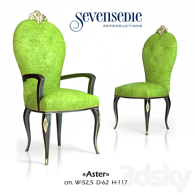 Chair Sevensedie Aster 3DSMax File