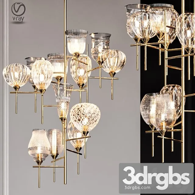 Chair small modern chandeliers 3dsmax Download