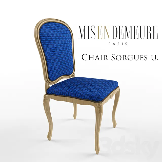 Chair Sorgues u.ot Mis en demeure 3ds Max