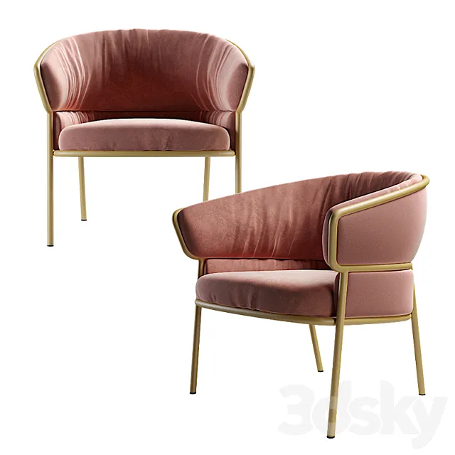 Chair SP01 Shu-Ying 3DS Max Model