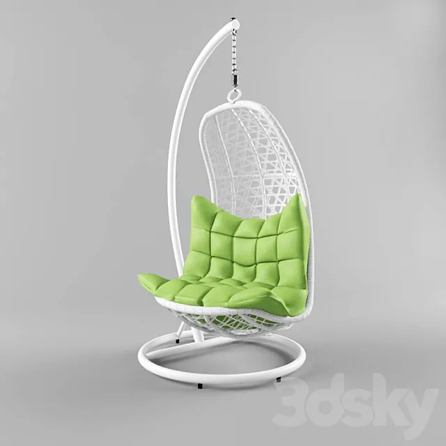 Chair-swing “Vichy” 3DSMax File