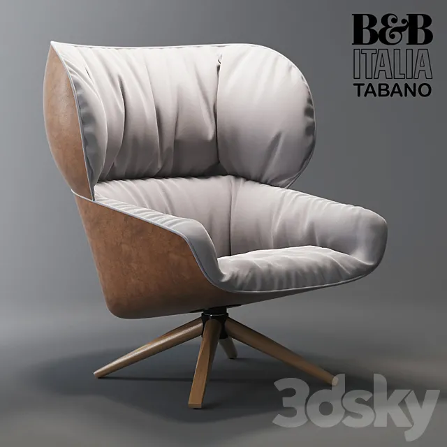 Chair TABANO (B&B Italia) 3DSMax File