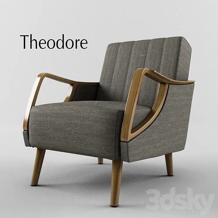 chair Theodore 3DS Max