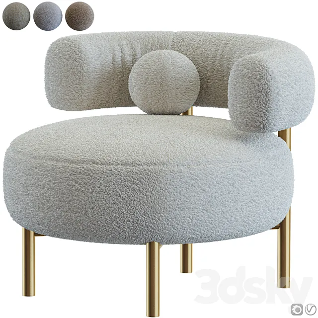 chair Thompson 3ds Max