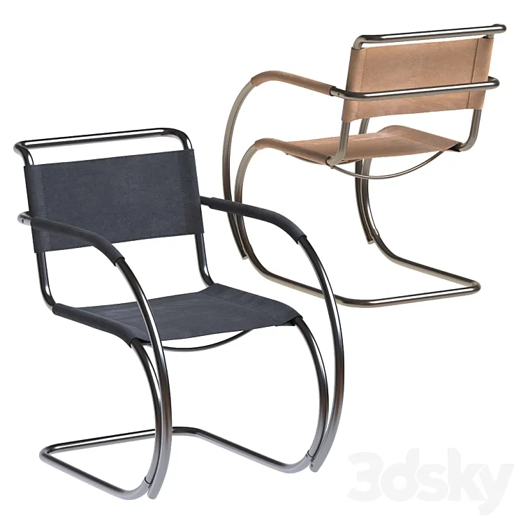 Chair Thonet Limited Edition S 533 F 3DS Max