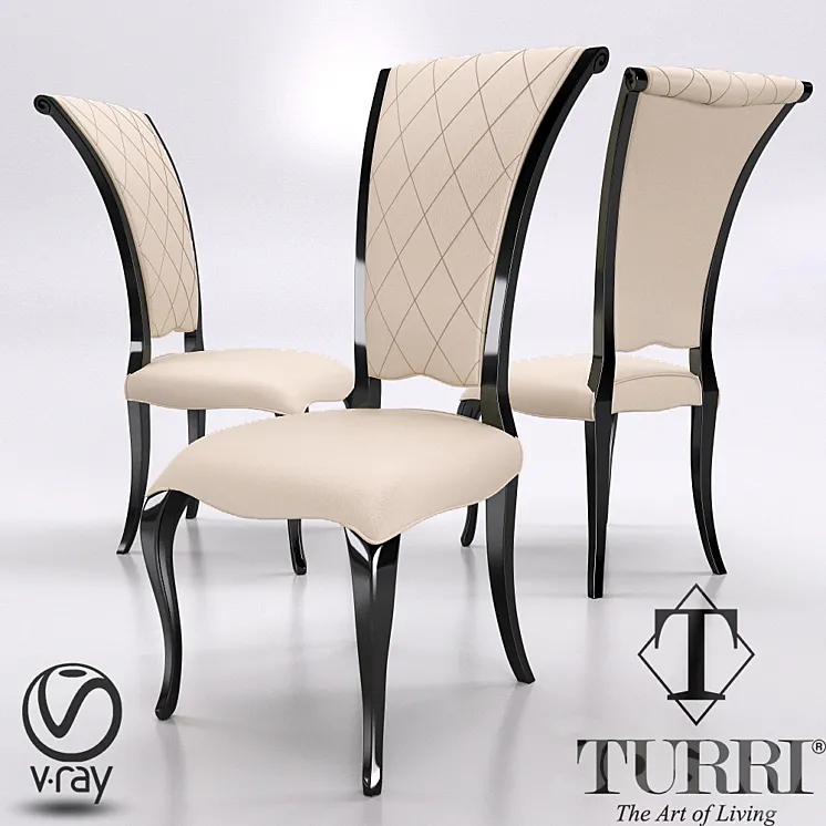 Chair TURRI TC030 3DS Max